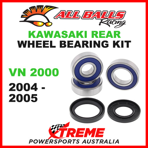 25-1390 Kawasaki VN2000 VN 2000 2004-2005 Rear Wheel Bearing Kit