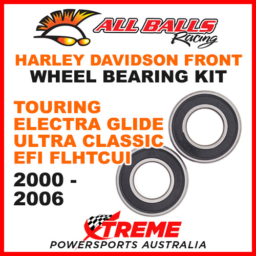 25-1394 HD Touring E/Glide Ultra Classic EFI FLHTCUI 00-06 Front Wheel Bearing 