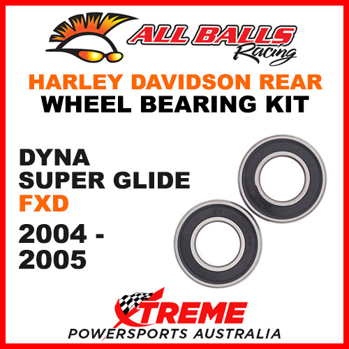 All Balls 25-1394 HD Dyna Super Glide FXD 2004-2005 Rear Wheel Bearing Kit