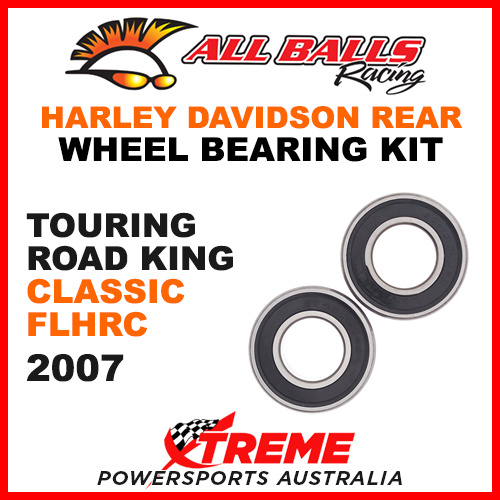 All Balls 25-1394 HD Touring Road King Classic FLHRC 2007 Rear Wheel Bearing Kit