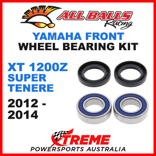 All Balls 25-1403 Yamaha XT1200Z Super Tenere 2012-2014 Front Wheel Bearing Kit