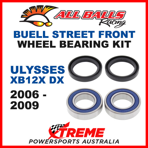 All Balls 25-1404 Buell Ulysses XB12X DX 2006-2009 Front Wheel Bearing Kit