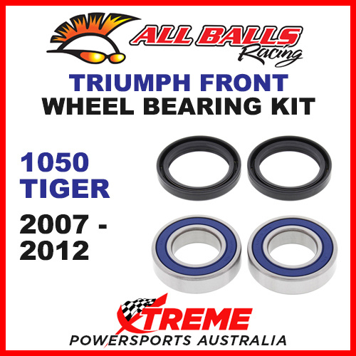 All Balls 25-1404 Triumph 1050 Tiger 2007-2012 Front Wheel Bearing Kit