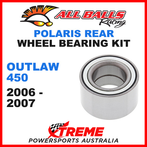 25-1424 Polaris Outlaw 450 2006-2007 Rear Wheel Bearing Kit