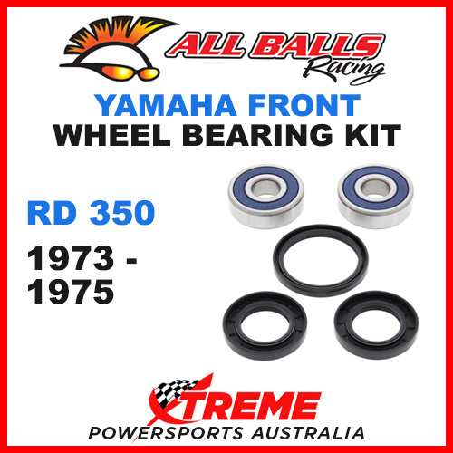 All Balls 25-1448 Yamaha RD350 RD 350 1973-1975 Front Wheel Bearing Kit