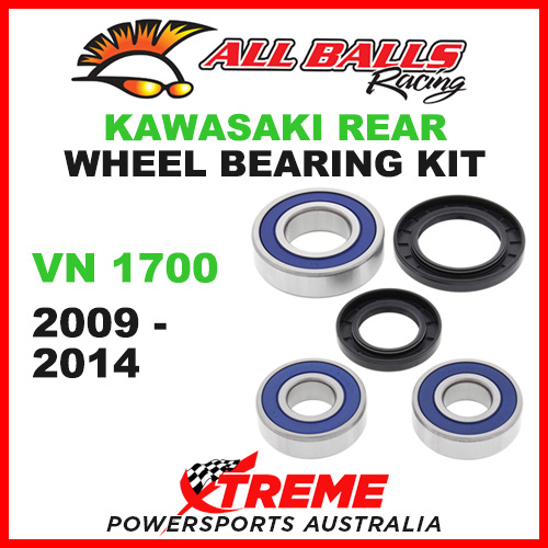 25-1449 Kawasaki VN1700 2009-2014 Rear Wheel Bearing Kit