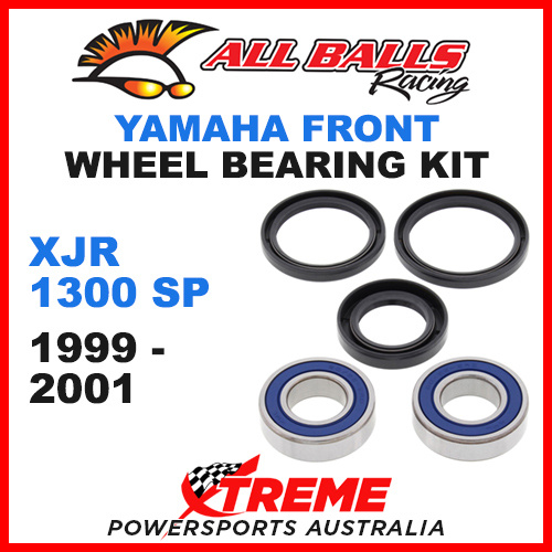 All Balls 25-1450 Yamaha XJR 1300 SP XJR1300SP 1999-2001 Front Wheel Bearing Kit