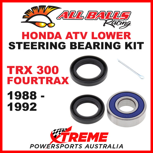 25-1460 Honda ATV TRX300 TRX 300 Fourtrax 1988-1992 Lower Steering Stem Kit