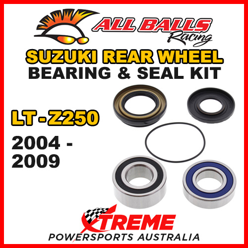 ALL BALLS 25-1478 ATV  For Suzuki LT-Z250 LTZ250 2004-2009 Rear Wheel Bearing Kit