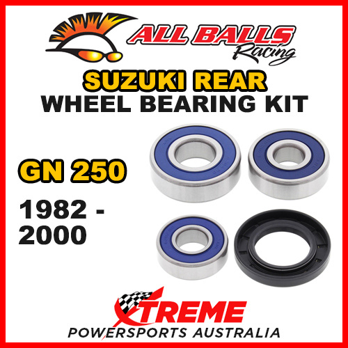 All Balls 25-1487 For Suzuki GN250 GN 250 1982-2000 Rear Wheel Bearing Kit