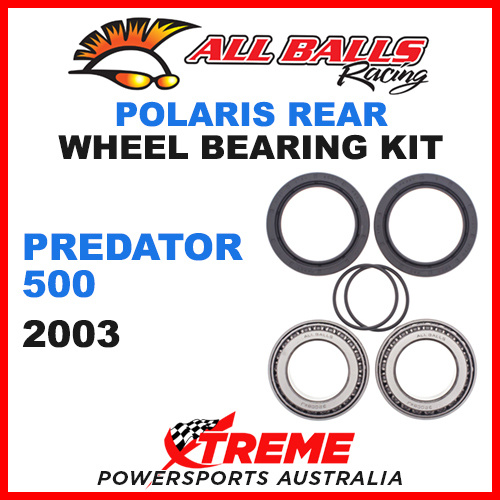 All Balls 25-1507 Polaris Predator 500 2003 Rear Wheel Bearing Kit