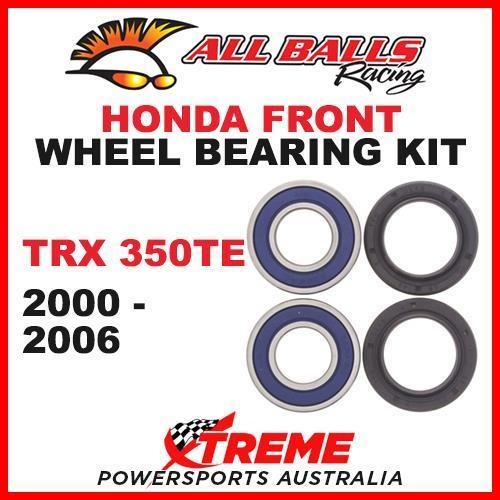 Front Wheel Bearing Kit Honda ATV TRX350TE TRX 350TE 2000-2006, All Balls 25-1510