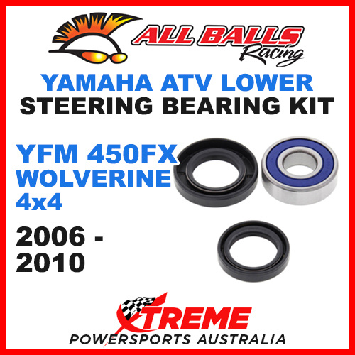 25-1515 Yamaha YFM450FX Wolverine 2006-2010 ATV Lower Steering Stem Kit