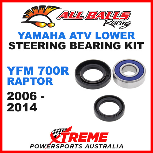 25-1515 Yamaha YFM700R YFM 700R Raptor 2006-2014 ATV Lower Steering Stem Kit