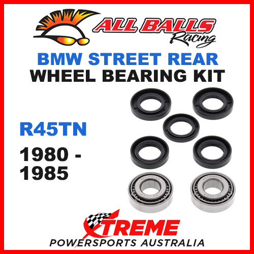 All Balls 25-1523 BMW R45TN R 45TN 1980-1985 Rear Wheel Bearing Kit
