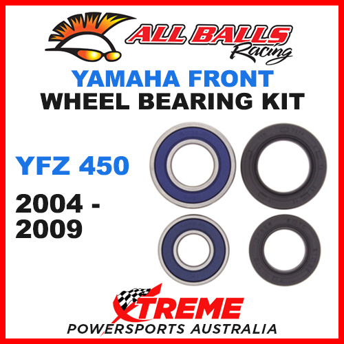 ALL BALLS 25-1526 Yamaha YFZ 450 YFZ450 2006-2009 Rear Wheel Bearing Kit