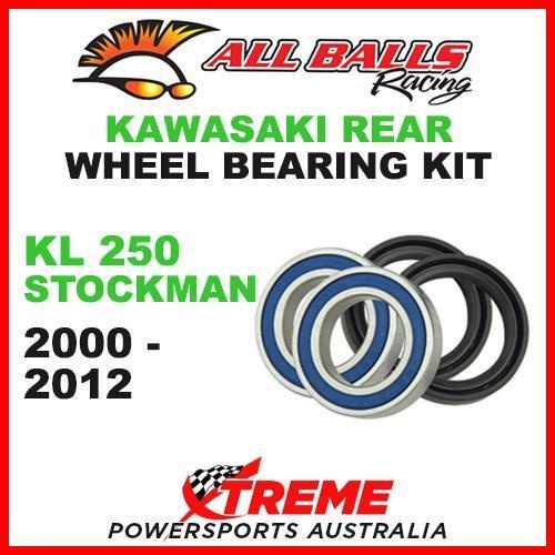 Rear Wheel Bearing Kit Kawasaki KL250 KL 250 STOCKMAN 2000-2012, All Balls 25-1400