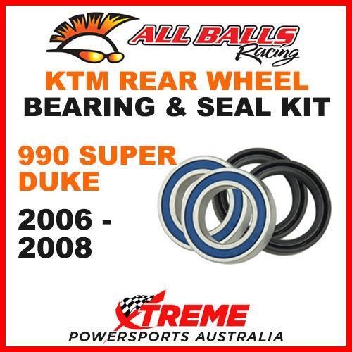MX Rear Wheel Bearing Kit KTM 990 Super DUKE SuperDUKE 990cc 2006-2008, All Balls 25-1533