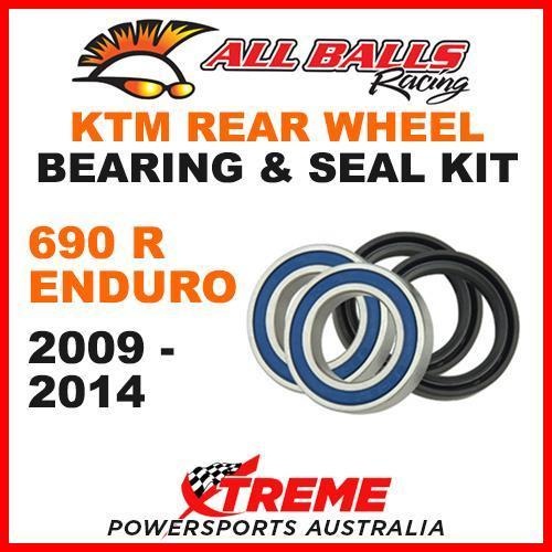 MX Rear Wheel Bearing Kit KTM 690 690R Enduro R 690cc 2009-2014 Dirt Bike, All Balls 25-1533
