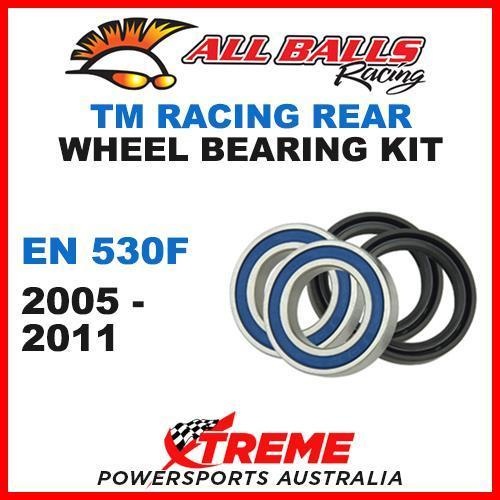 Rear Wheel Bearing Kit TM Racing EN530F EN 530F ENF 530 2005-2011, All Balls 25-1548