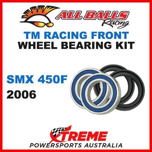 MX Front Wheel Bearing Kit TM Racing SMX450F SMX 450F 2006 Moto, All Balls 25-1549