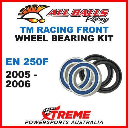 MX Front Wheel Bearing Kit TM EN250F EN 250F ENF250 2005-2006, All Balls 25-1549