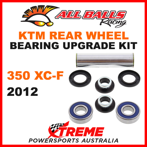 All Balls 25-1552 KTM 350XC-F 350 XC-F 2012 Rear Wheel Bearing Upgrade Kit