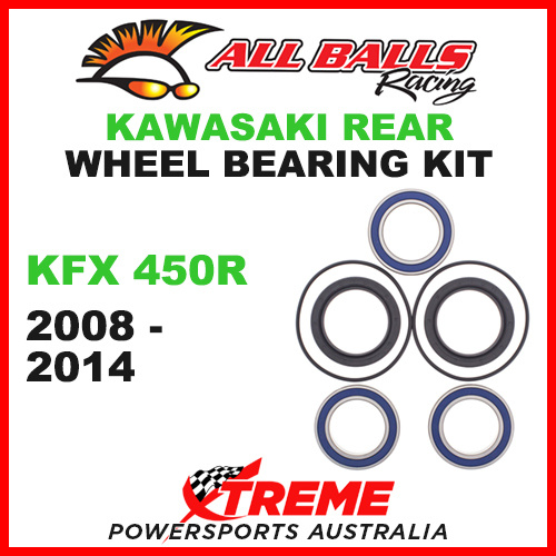 25-1560 Kawasaki ATV KFX 450R 2008-2014 Rear Wheel Bearing Kit