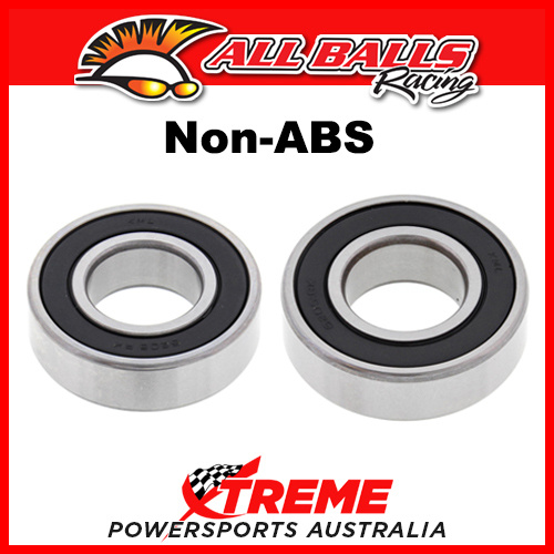 Non-ABS Sportster 1200 Custom XL1200C 2012-2014 Front Wheel Bearing Kit 25-1571
