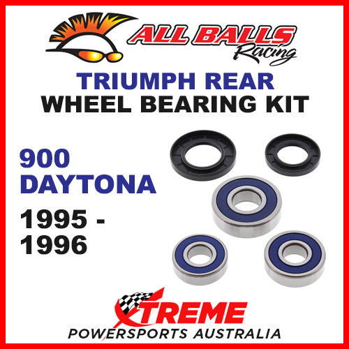 All Balls 25-1586 Triumph 900 Daytona 1995-1996 Rear Wheel Bearing Kit