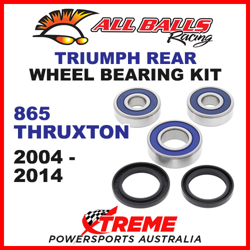 All Balls 25-1587 Triumph 865 Thruxton 2004-2014 Rear Wheel Bearing Kit