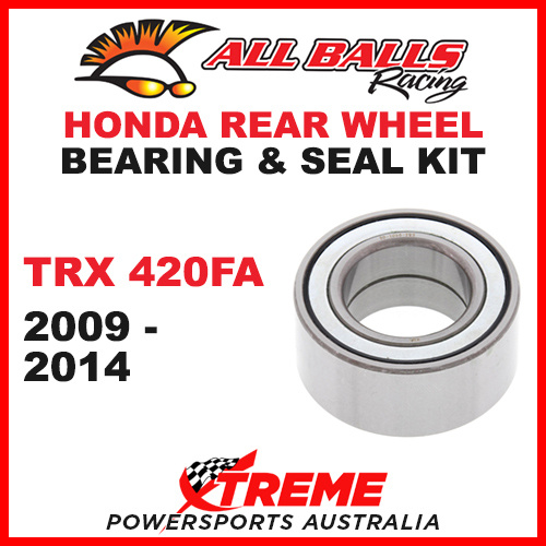 ALL BALLS 25-1624 REAR WHEEL BEARING KIT HONDA TRX420FPA 2009-2014