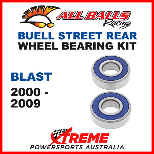 All Balls 25-1626 Buell Blast 2000-2009 Rear Wheel Bearing Kit