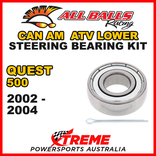 25-1631 Can-Am Quest 500 2002-2004 ATV Lower Steering Stem Kit