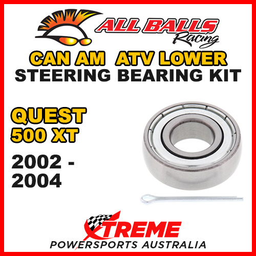 25-1631 Can-Am Quest 500 XT 2002-2004 ATV Lower Steering Stem Kit