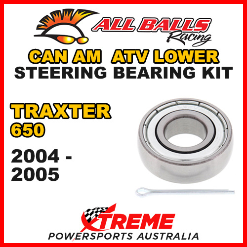 25-1631 Can-Am Traxter 650 2004-2005 ATV Lower Steering Stem Kit