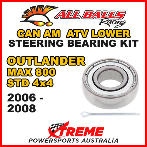 25-1631 Can-Am Outlander MAX 800 STD 4X4 2006-2008 ATV Lower Steering Stem Kit