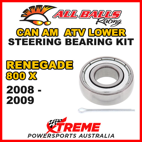 25-1631 Can-Am Renegade 800 X 2008-2009 ATV Lower Steering Stem Kit