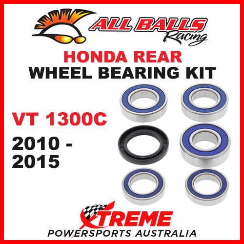All Balls 25-1656 Honda VT1300C VT 1300C 2010-2015 Rear Wheel Bearing Kit