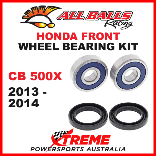 25-1662 Honda CB500X CB 500X 2013-2014 Front Wheel Bearing Kit