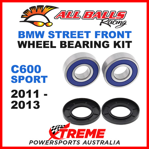 All Balls 25-1678 BMW C600 Sport 2011-2013 Front Wheel Bearing Kit