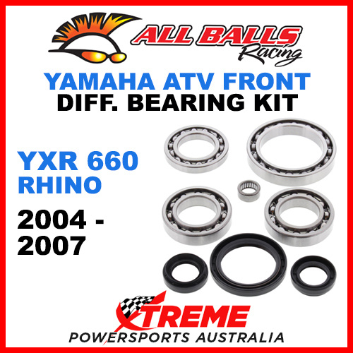 All Balls 25-2044 Yamaha YXR 660 Rhino 04-07 Front Differential Bearing Kit