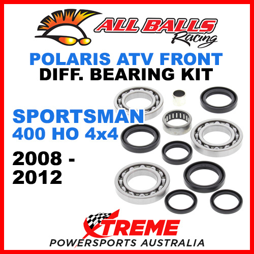 25-2065 Polaris Sportsman 400 HO 4x4 2008-2012 Front Differential Bearing Kit
