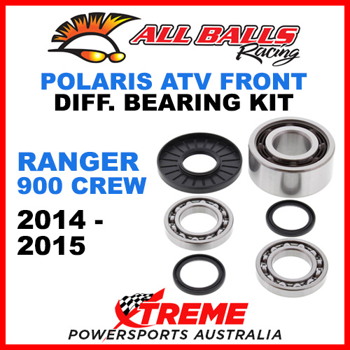 25-2075 Polaris Ranger 900 Crew 2014-2015 Front Differential Bearing Kit