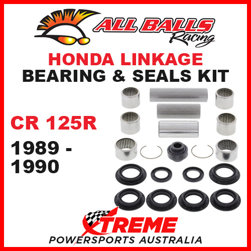 27-1026 Honda MX CR125R CR 125R 1989-1990 Linkage Bearing & Seal Kit Dirt Bike