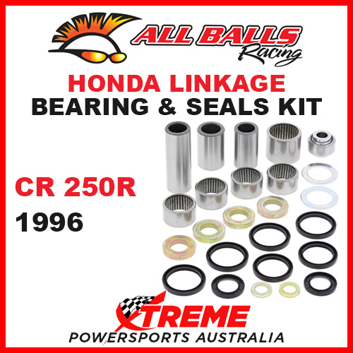 27-1033 Honda CR250R CR 250R 1996 MX Linkage Bearing & Seal Kit Dirt Bike