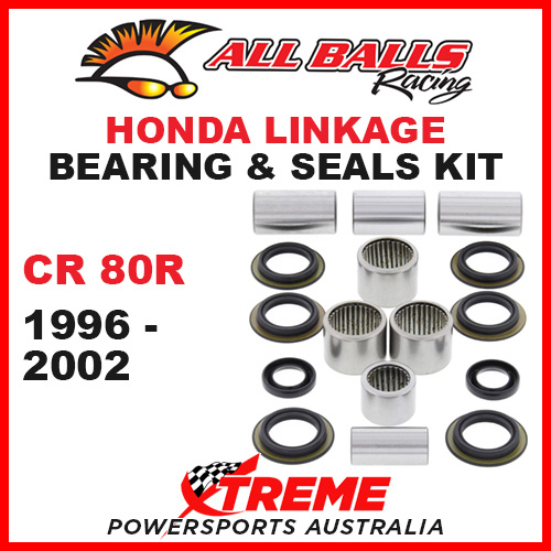 27-1045 Honda CR80R CR 80R 1996-2002 MX Linkage Bearing & Seal Kit Dirt Bike