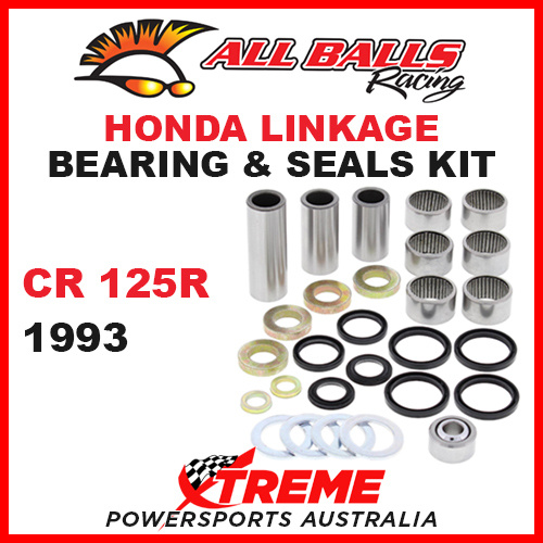 27-1054 Honda CR125R CR 125R 1993 MX Linkage Bearing & Seal Kit Dirt Bike