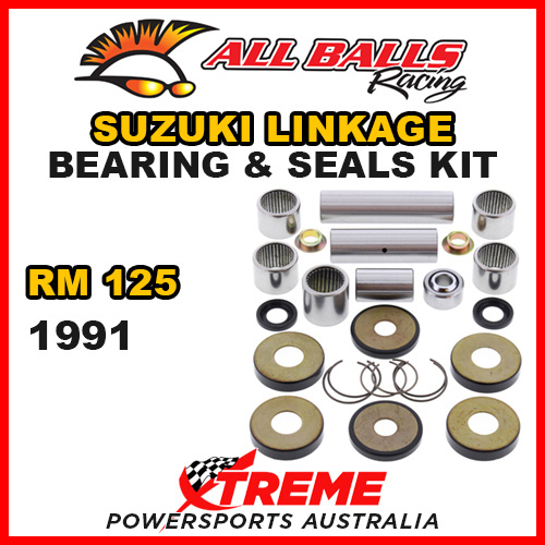 27-1072 For Suzuki RM250 RM 250 1991 Linkage Bearing Kit Dirt Bike