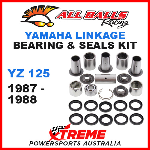 27-1080 Yamaha YZ125 YZ 125 1987-1988 Linkage Bearing Kit